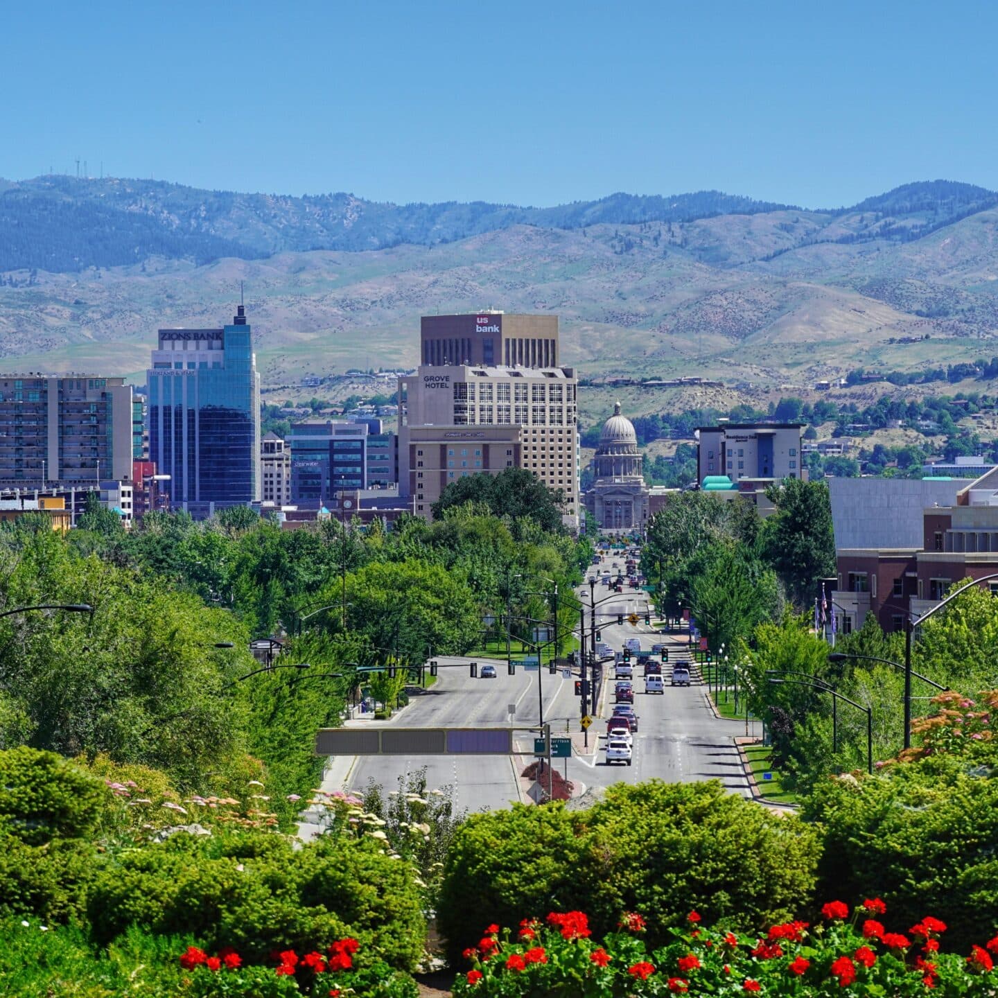 Boise, ID skyline