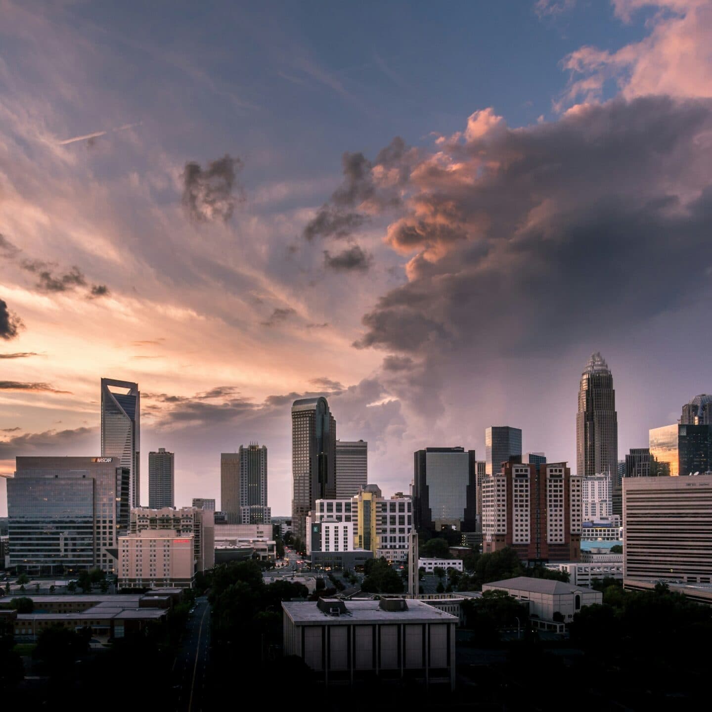 Charlotte, NC skyline
