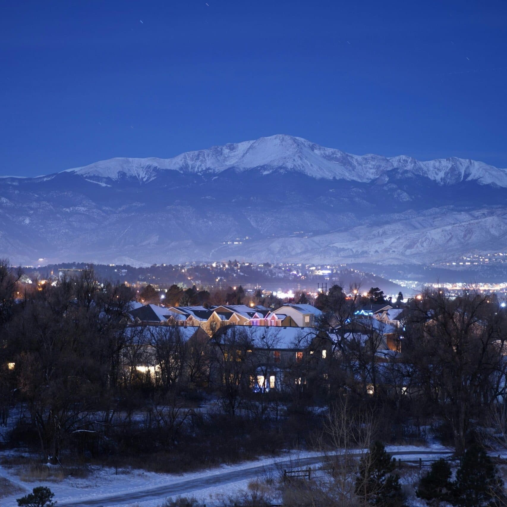 Colorado Springs, CO skyline