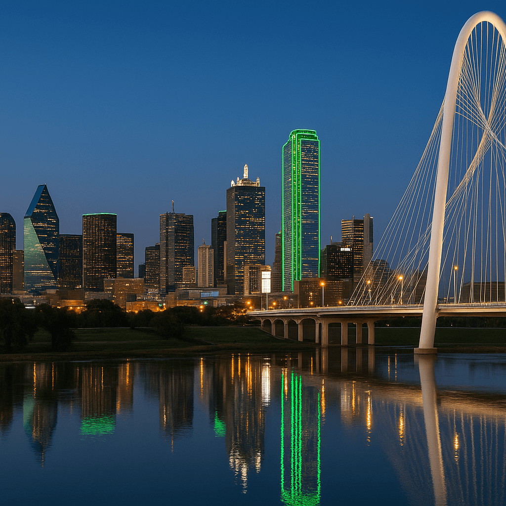 Dallas, TX skyline