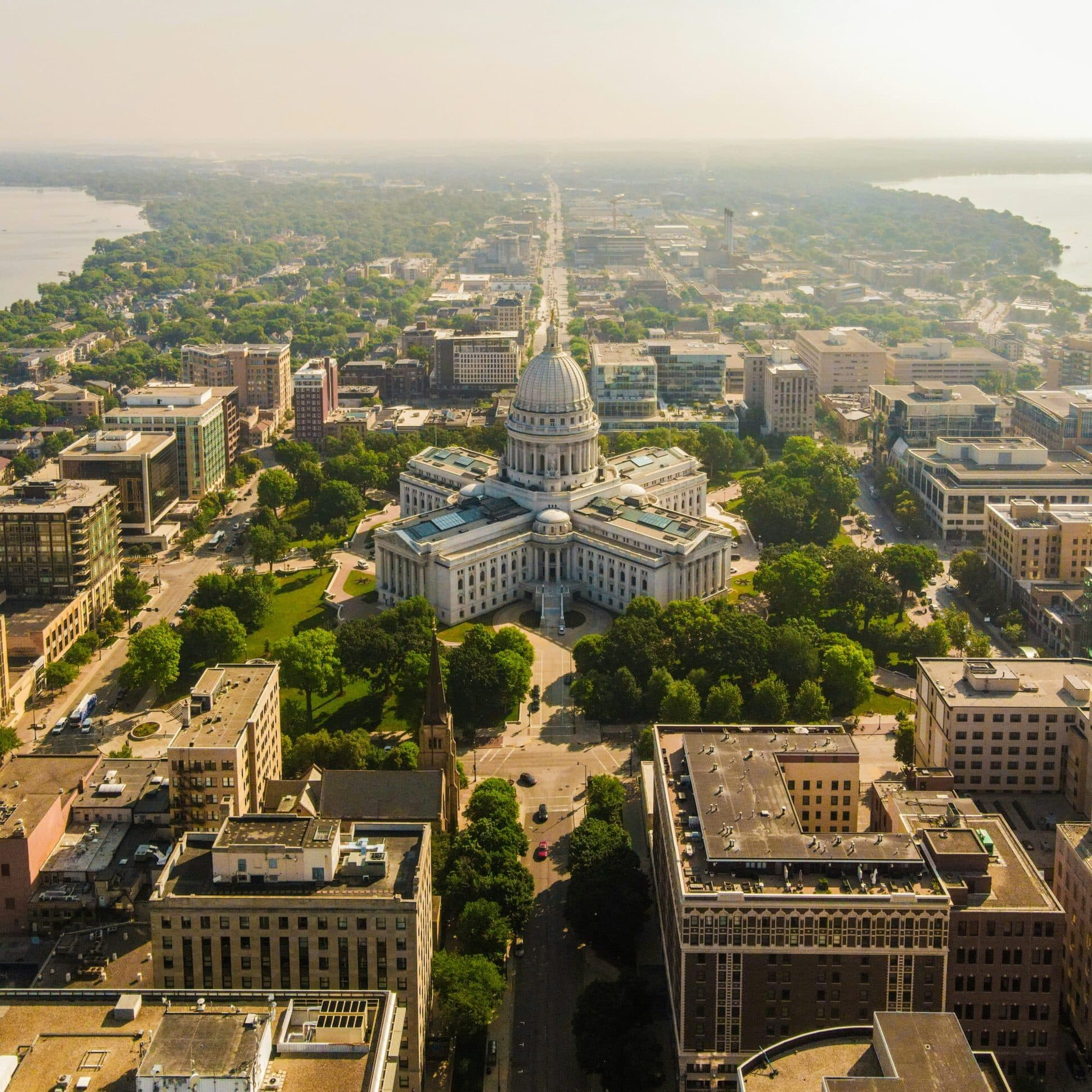 Madison, WI skyline
