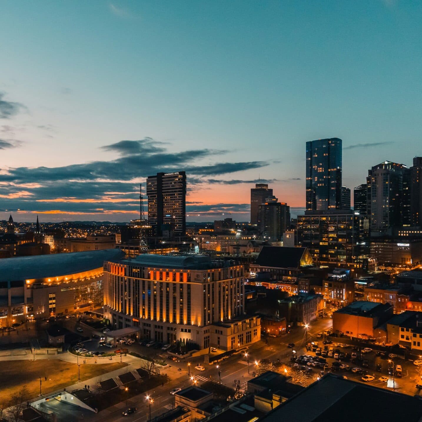 Nashville, TN skyline
