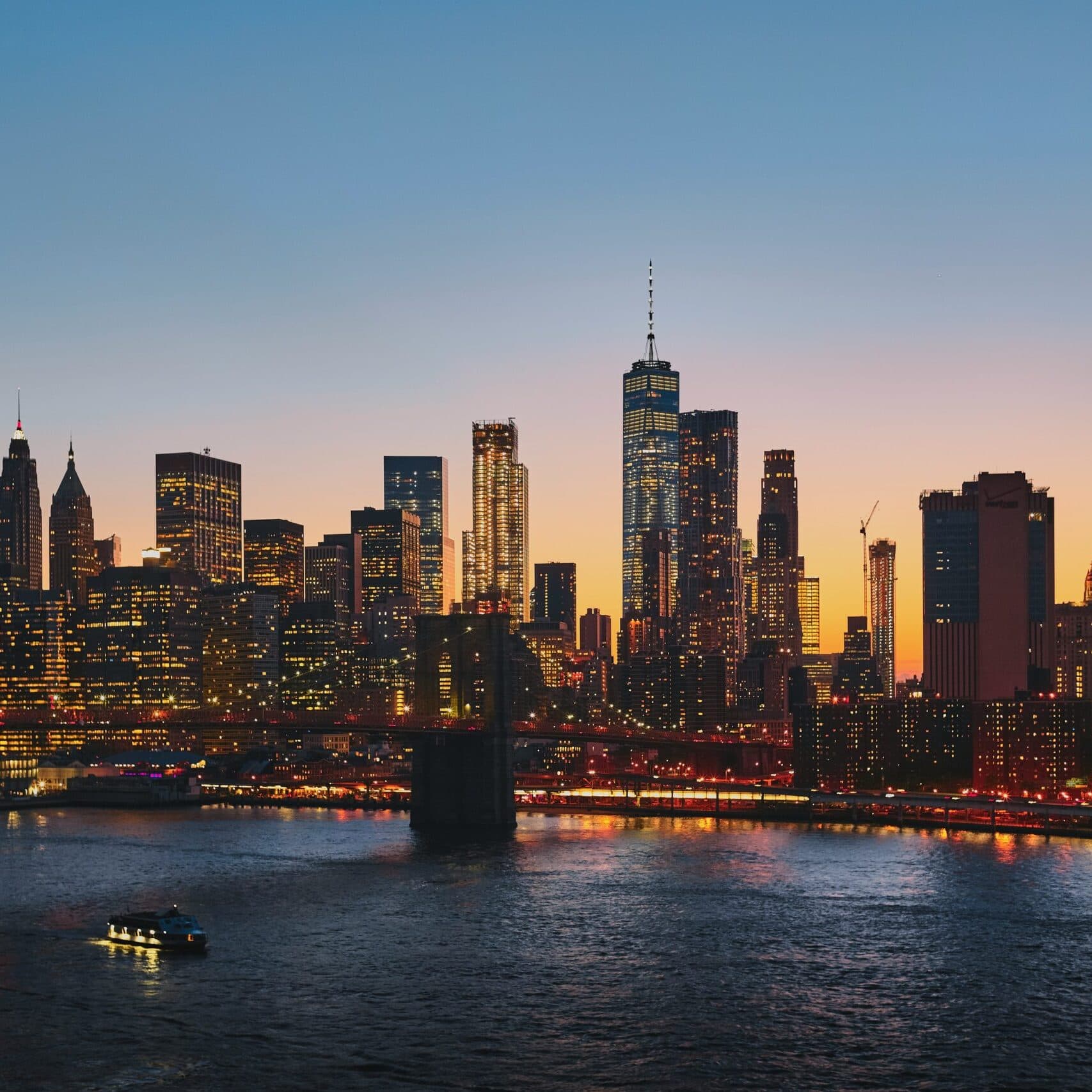 New York City, NY skyline