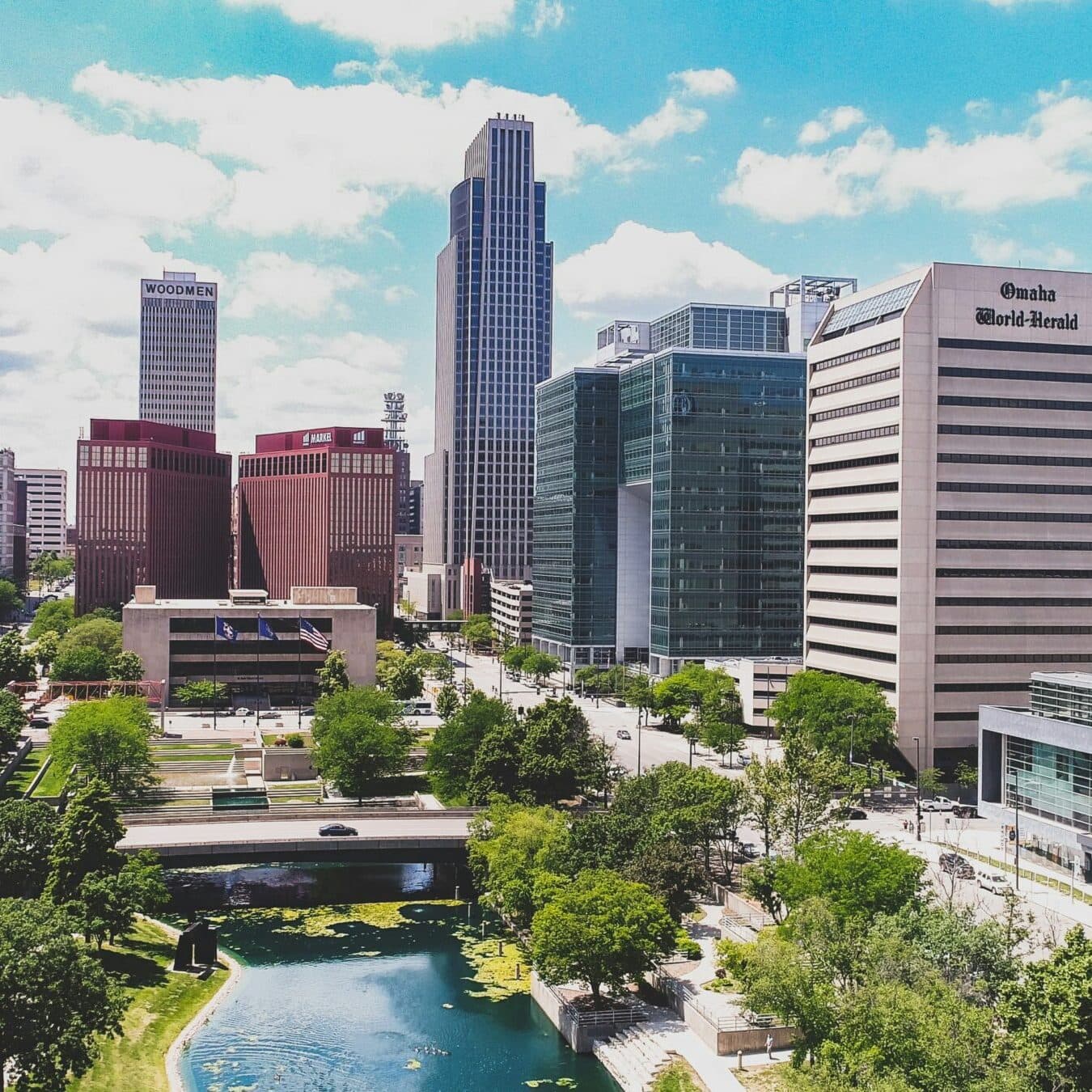 Omaha, NE skyline