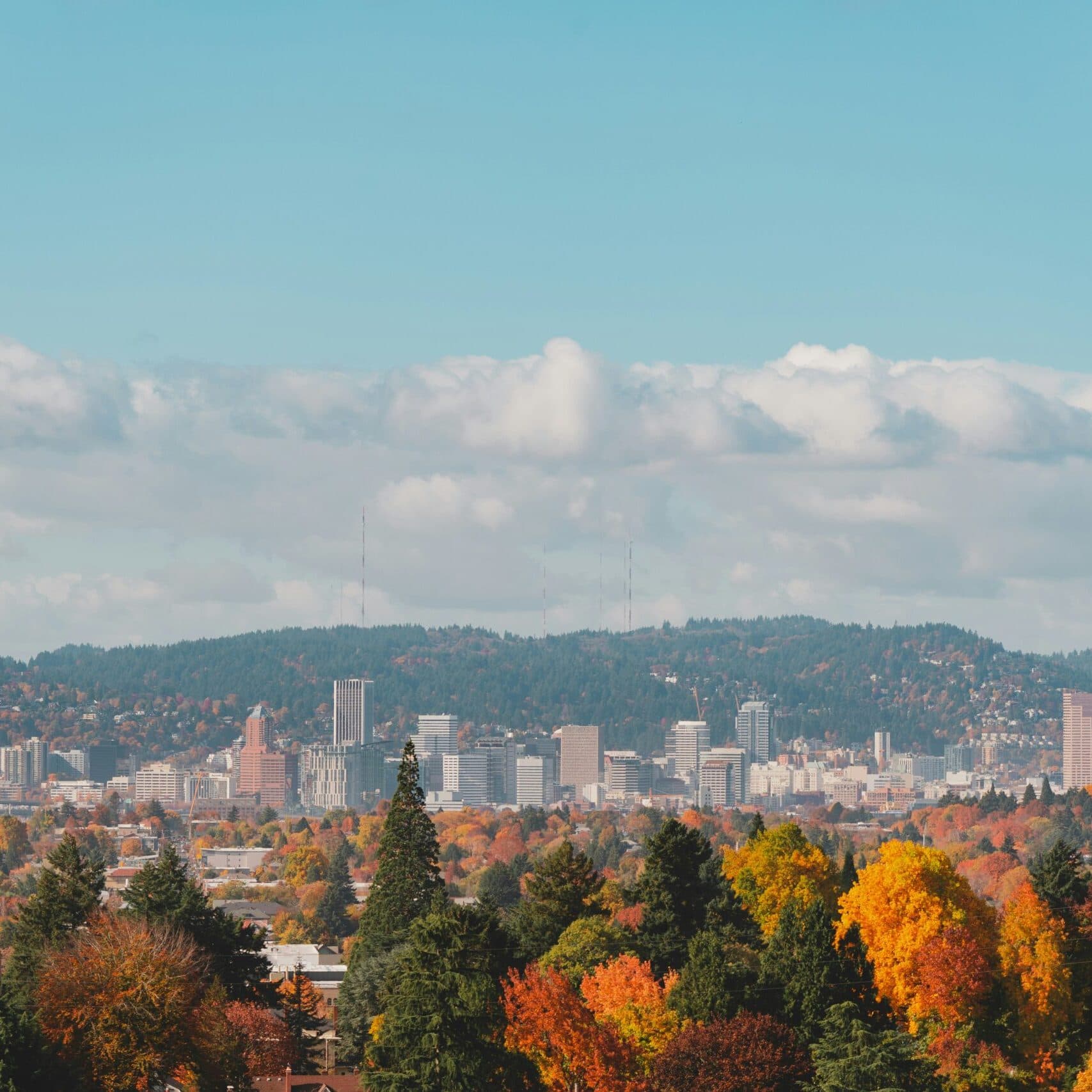 Portland, OR skyline
