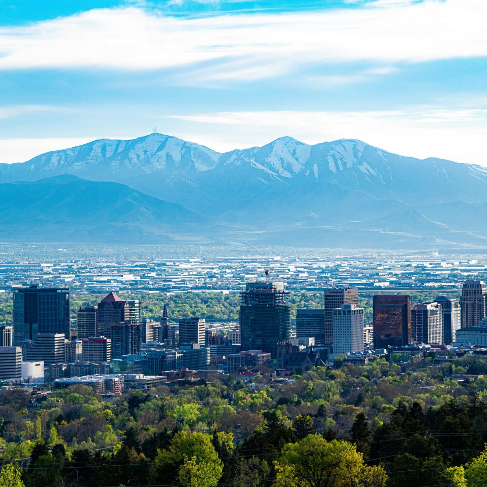 Salt Lake City, UT skyline