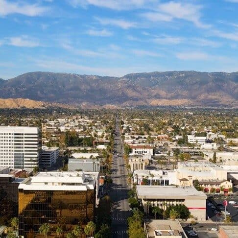 San Bernardino, CA skyline