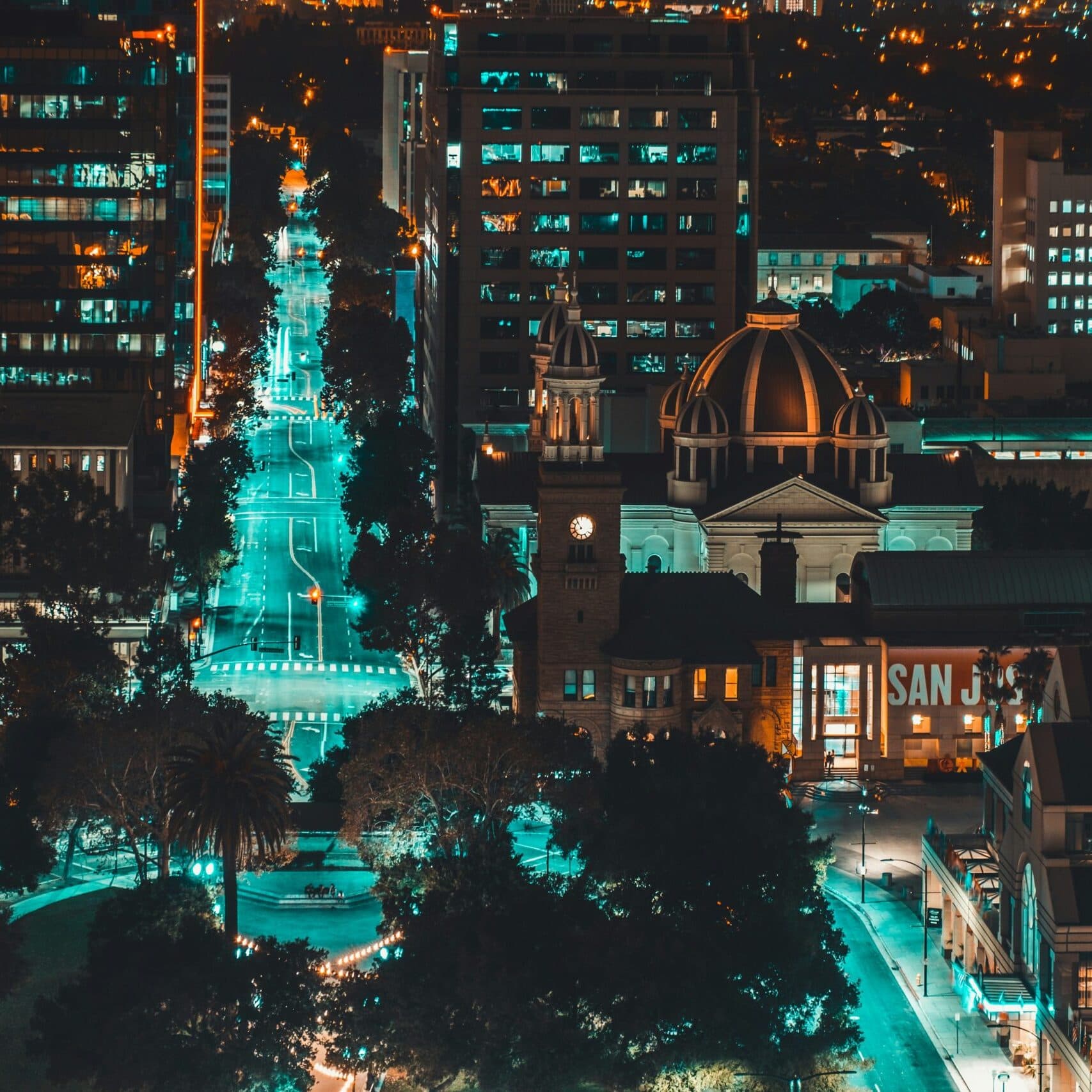 San Jose, CA skyline