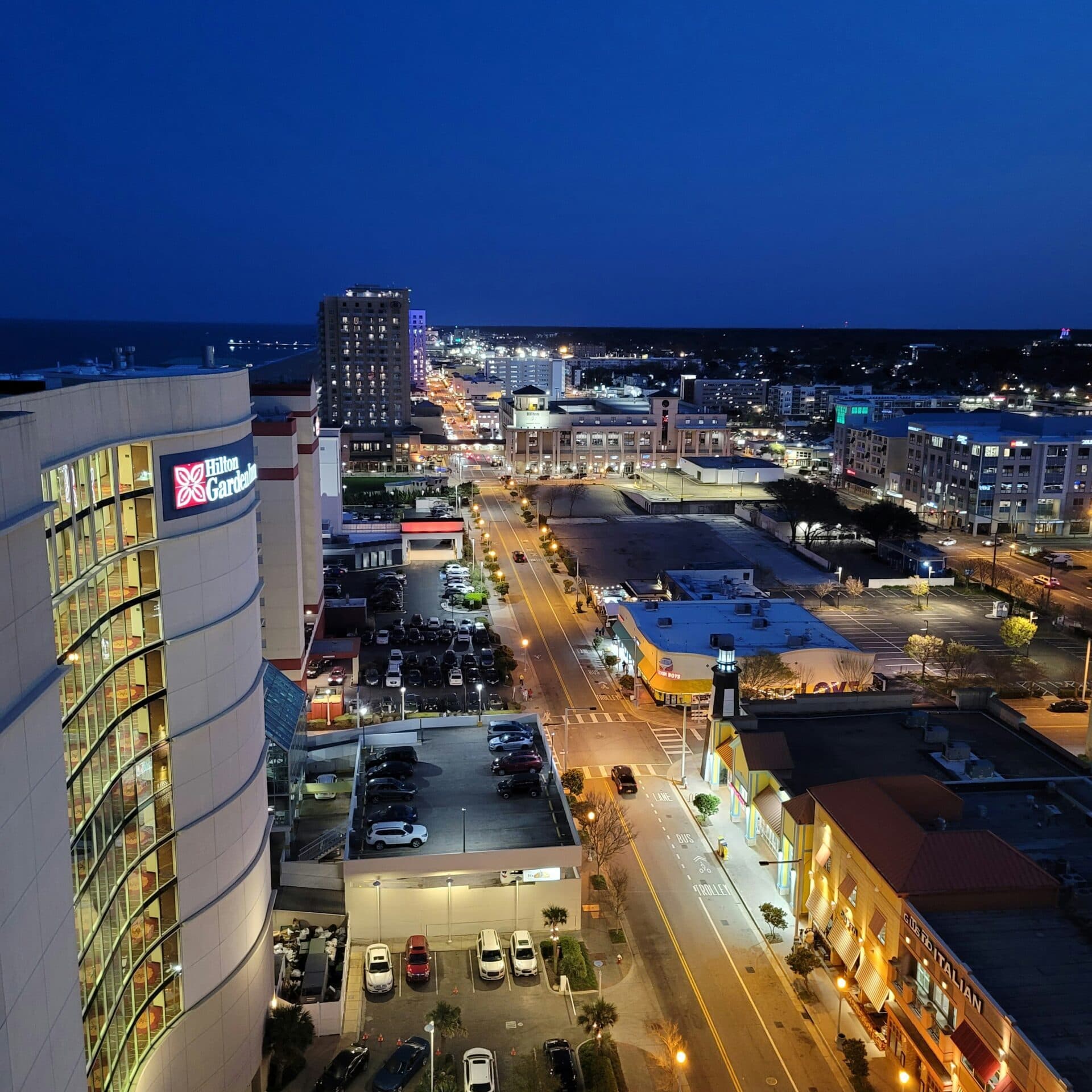 Virginia Beach, VA skyline