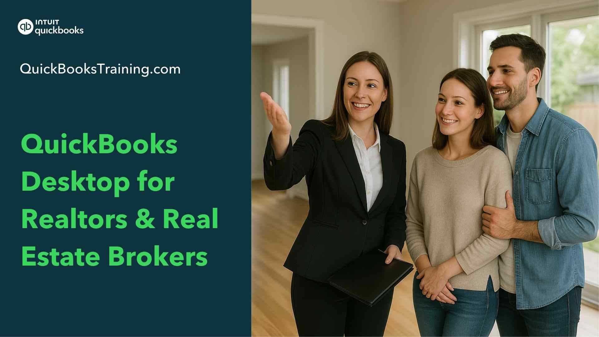 QuickBooks Desktop for Realtors & Real Estate